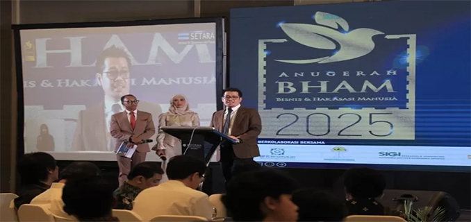 13 Perusahaan Sawit dan Tambang Raih Anugerah Bisnis dan HAM 2025